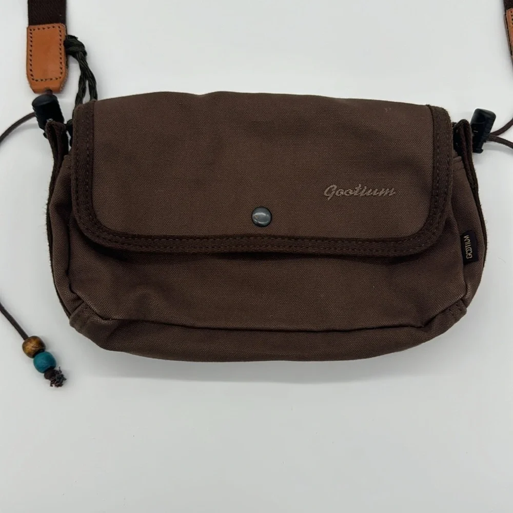 Gootium Flap Over Crossbody‎ Purse/ Bag - Brown